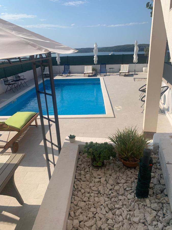 Apartments Villa Bella Vista Seget Trogir Dış mekan fotoğraf