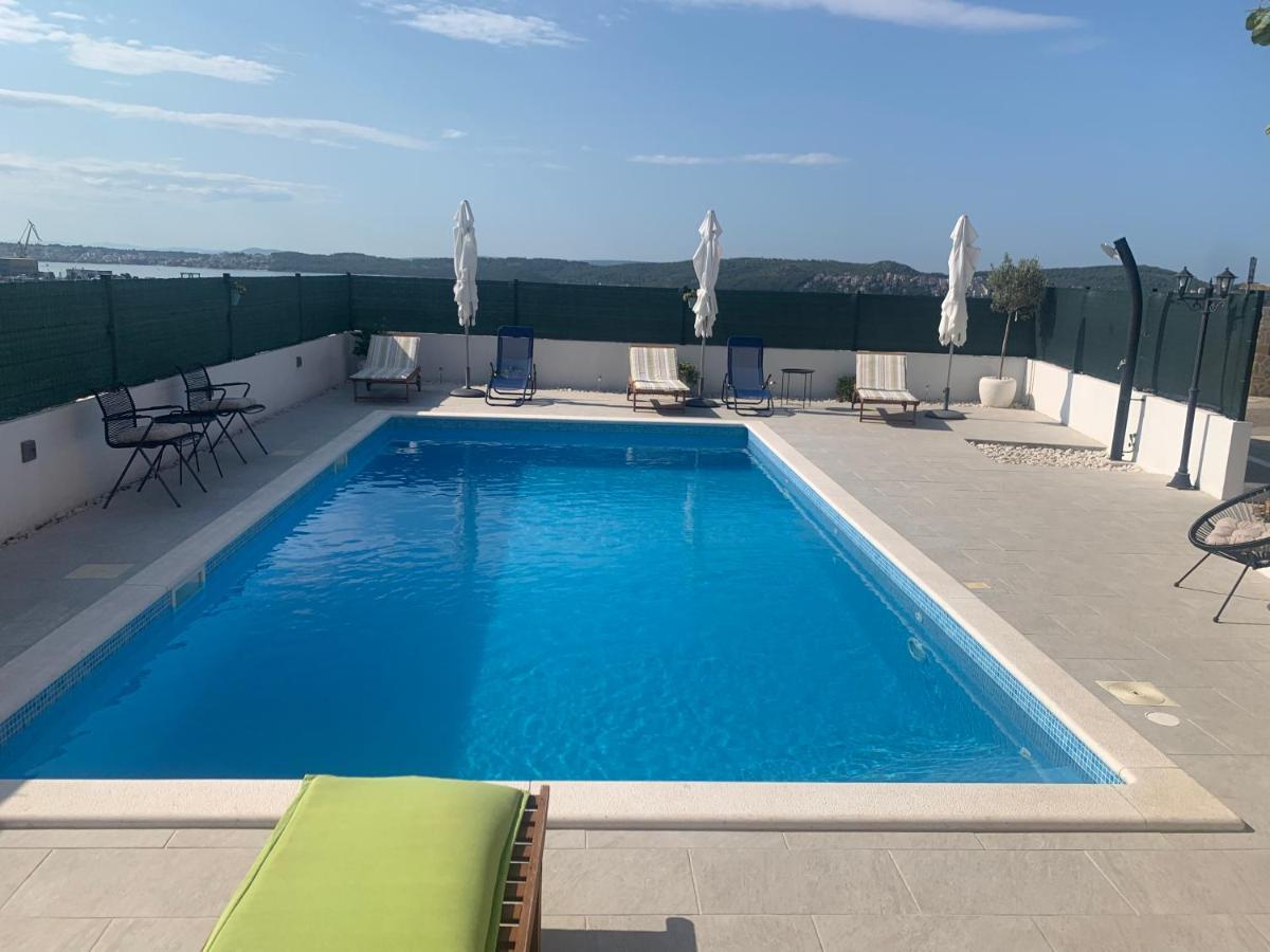 Apartments Villa Bella Vista Seget Trogir Dış mekan fotoğraf