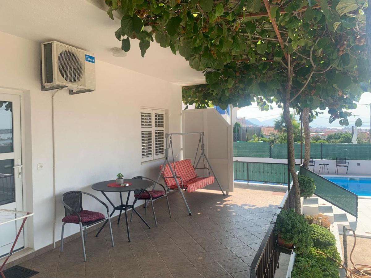 Apartments Villa Bella Vista Seget Trogir Dış mekan fotoğraf
