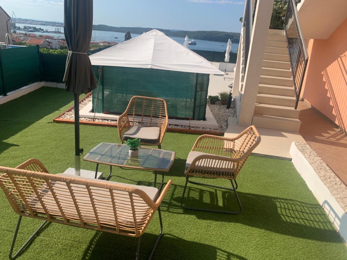 Apartments Villa Bella Vista Seget Trogir Dış mekan fotoğraf