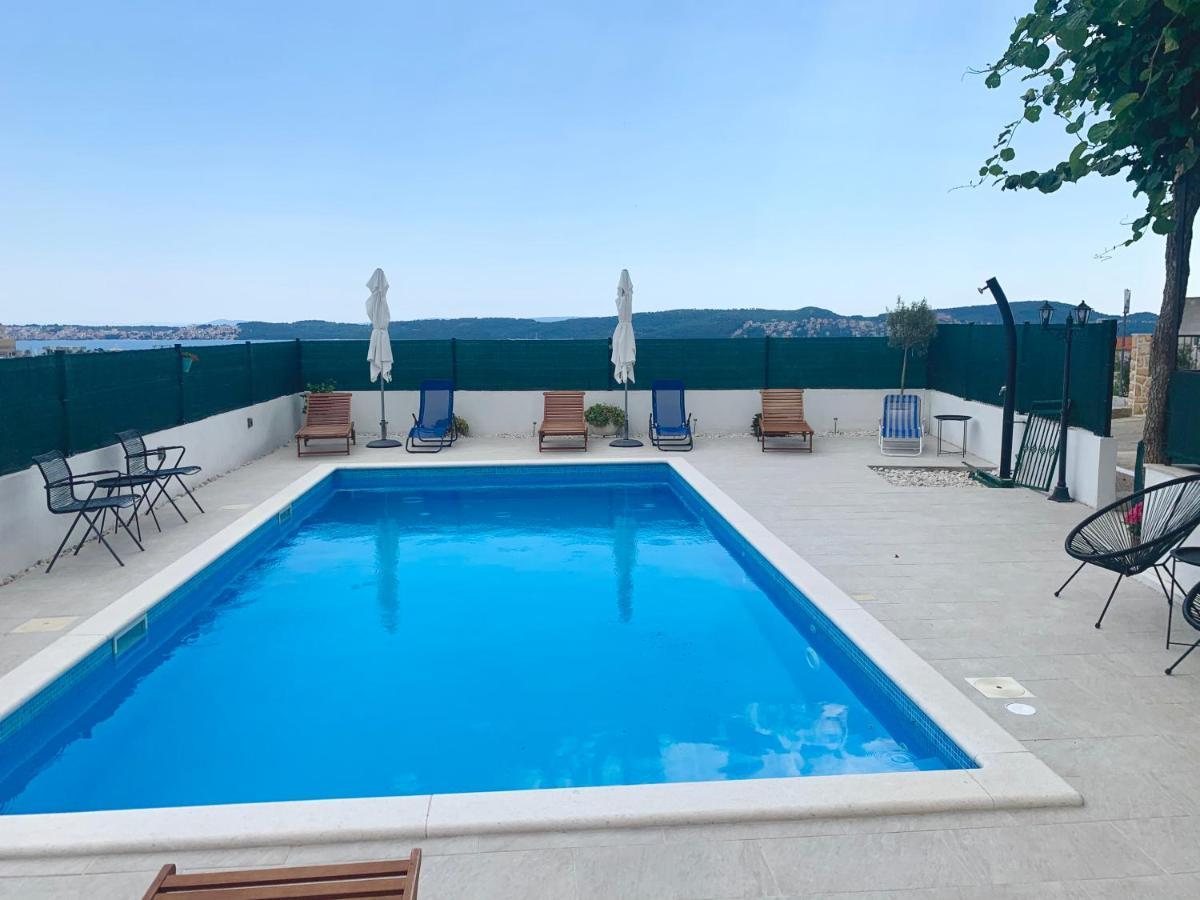 Apartments Villa Bella Vista Seget Trogir Dış mekan fotoğraf