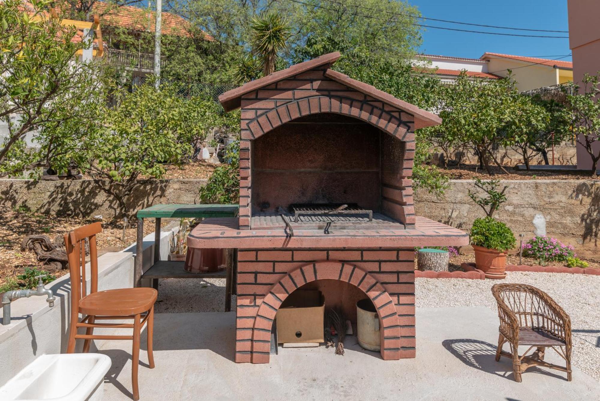 Apartments Villa Bella Vista Seget Trogir Dış mekan fotoğraf